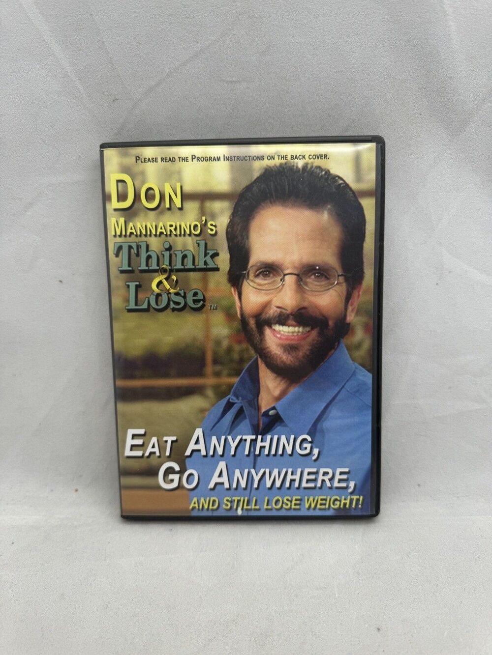 Don Mannarino's Think And Lose Eat Anything Go Anywhere DVD CD Set